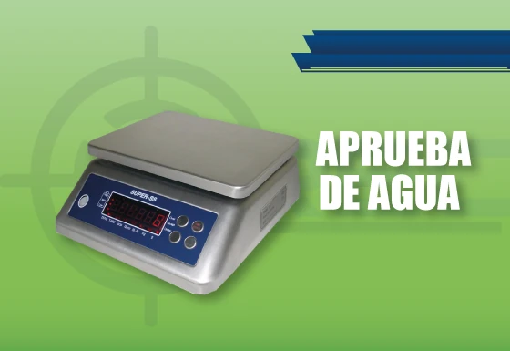 Balanza a prueba de agua