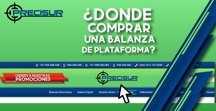 Dónde comprar una balanza de plataforma