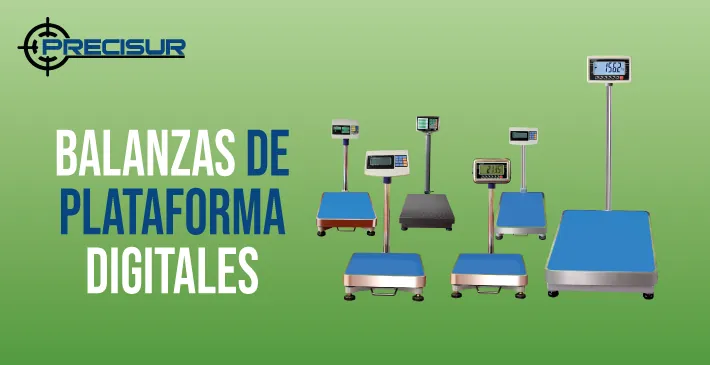 Balanzas de plataforma digitales