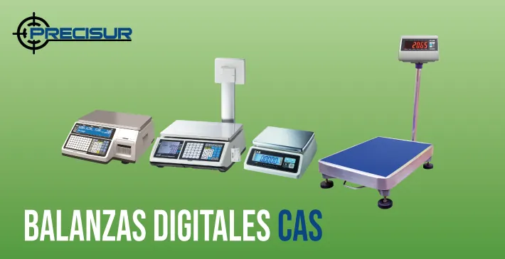 Balanzas digitales cas