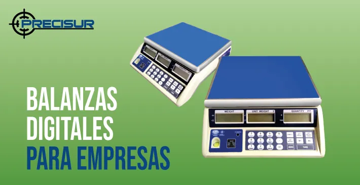 Balanzas digitales para empresas