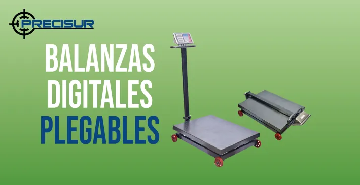 Balanzas digitales plegables