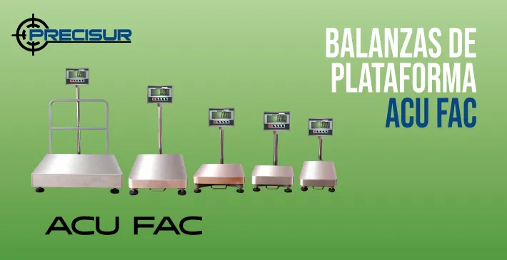 Balanza de Plataforma Acu Fac
