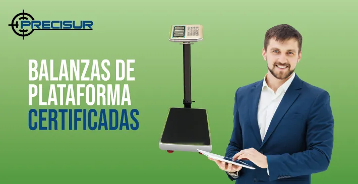 Balanzas de plataforma certificadas
