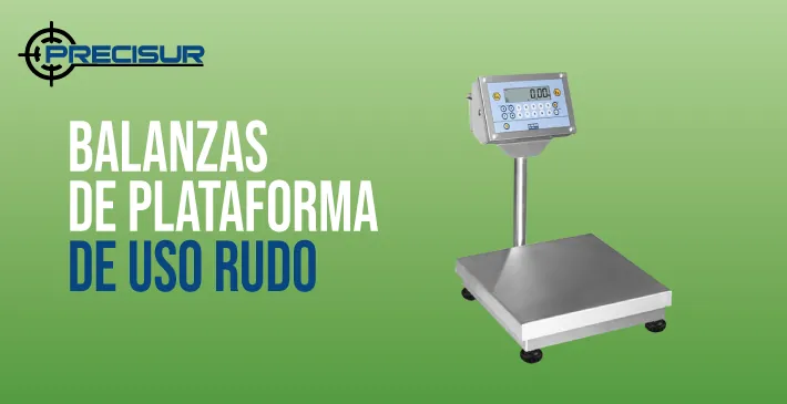 Balanzas de plataforma de uso rudo