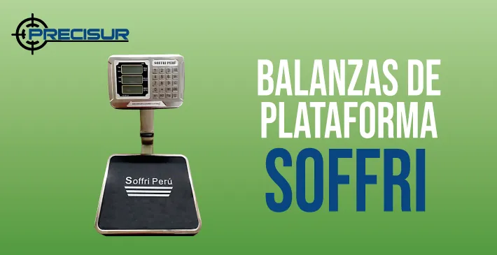 Balanzas de plataforma Soffri
