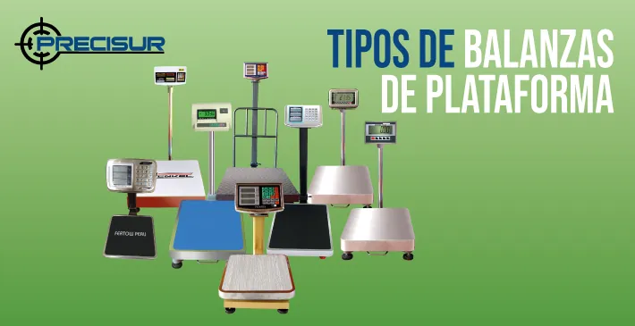 Tipos de balanzas de plataforma