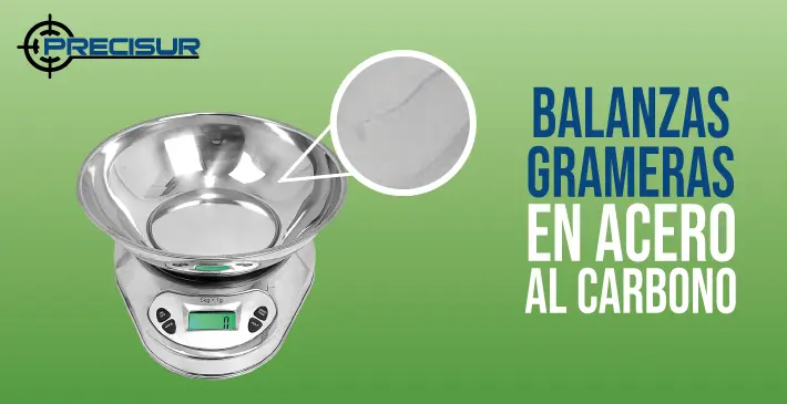 Balanzas grameras en acero al carbono
