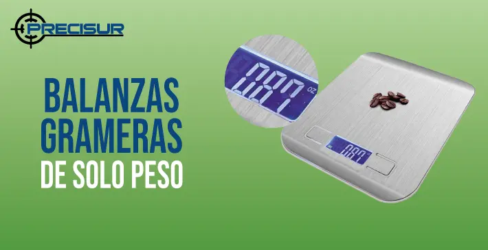 Balanzas grameras solo peso