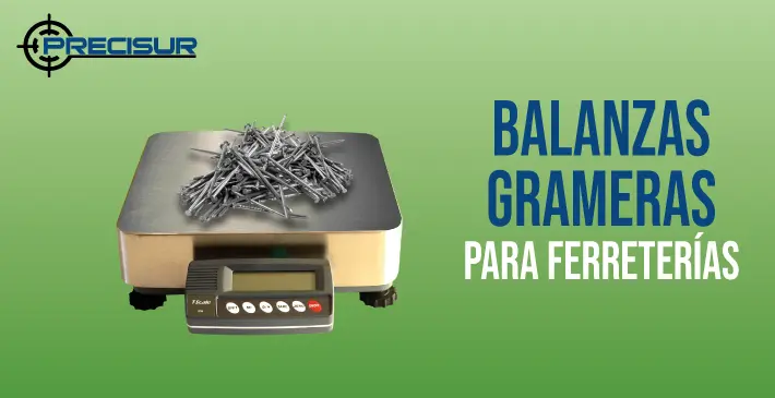 Balanzas grameras para ferreterías