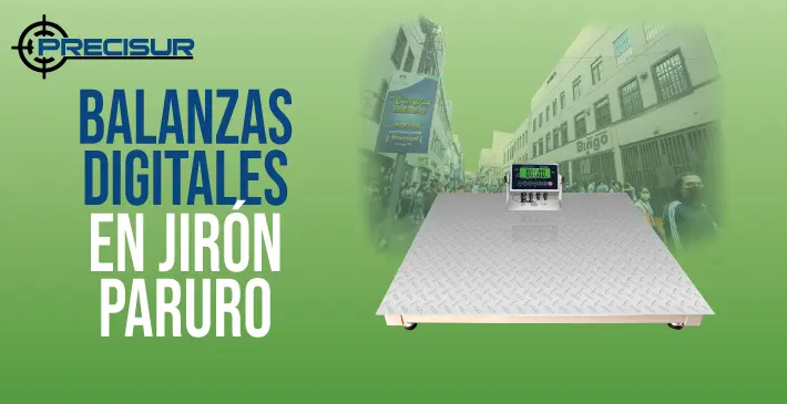 Balanzas Digitales en Jirón Paruro