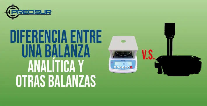 Diferencia entre una balanza analítica y otras balanzas