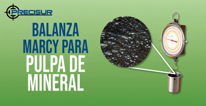 Balanza Marcy para pulpa de mineral