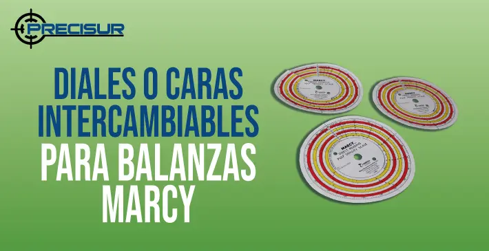 Diales o caras intercambiables para Balanzas Marcy