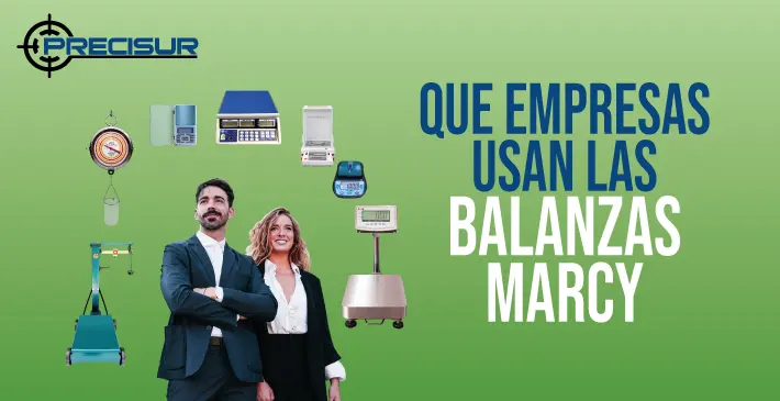 ¿Qué empresas usan las balanzas Marcy?