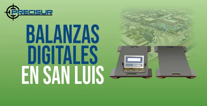 Balanzas digitales en San Luis
