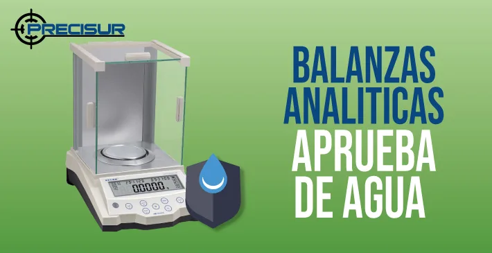 Balanzas analíticas a prueba de agua