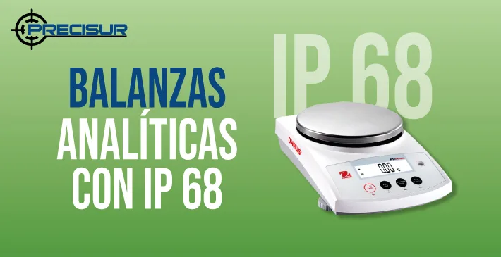 Balanzas analíticas con IP68