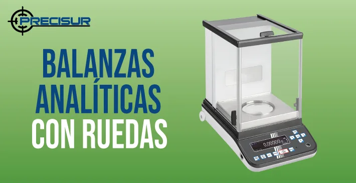 Balanzas analíticas con ruedas