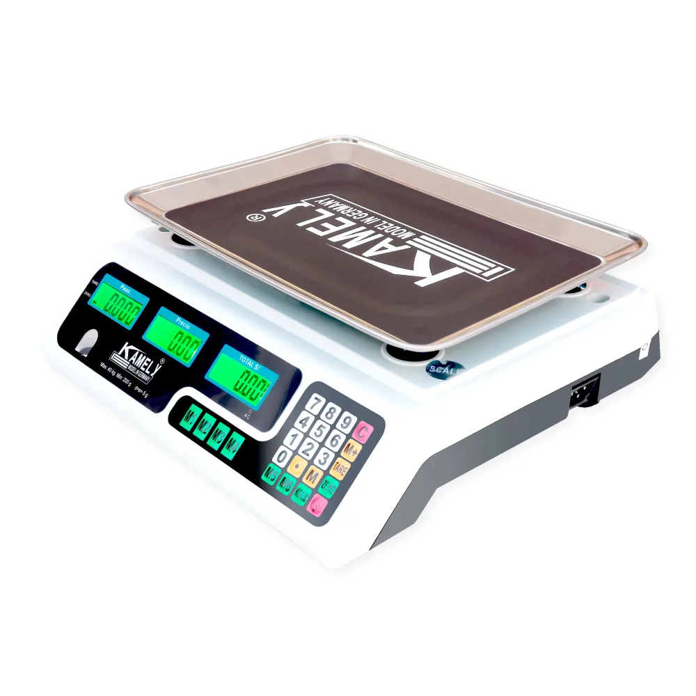Balanza Comercial Kamely ACS de 40 Kilos