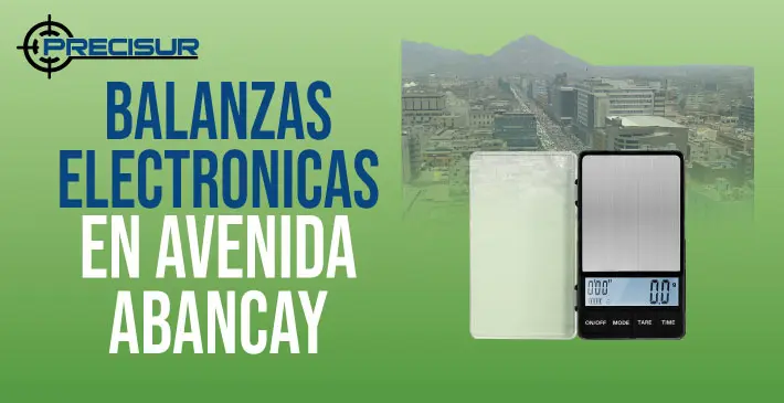 Balanzas Electronicas en Avenida Abancay