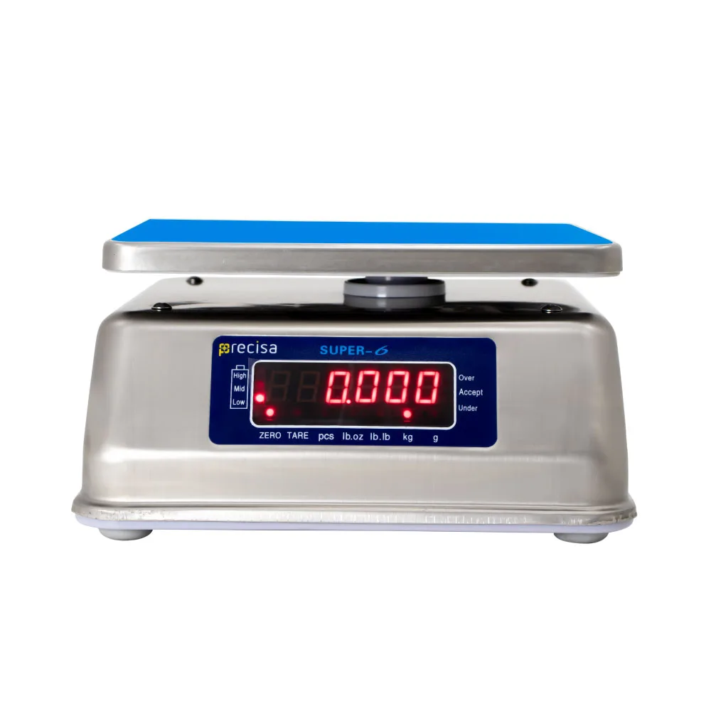 Balanza de Acero Inoxidable Súper S6 de 15 Kilos