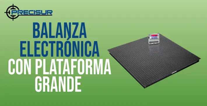Balanza Electrónica con plataforma grande