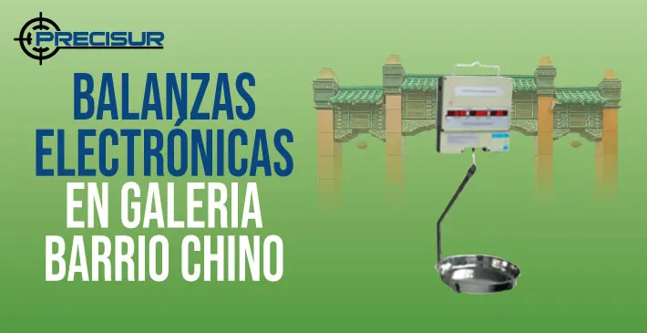 Balanzas Electronicas en Galeria Barrio Chino