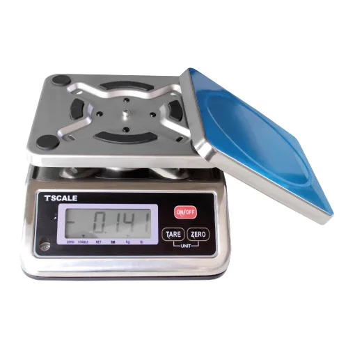 Calibración de Balanza de Acero Inoxidable T-Scale S29T de 6 kilos
