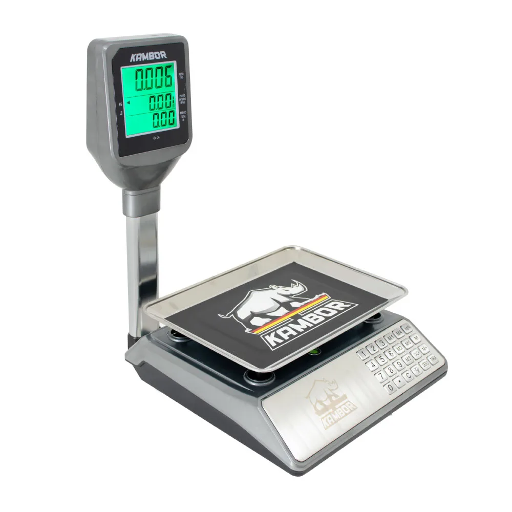 Balanza para Mercados Kambor ASC-KB-89B de 40 kilos