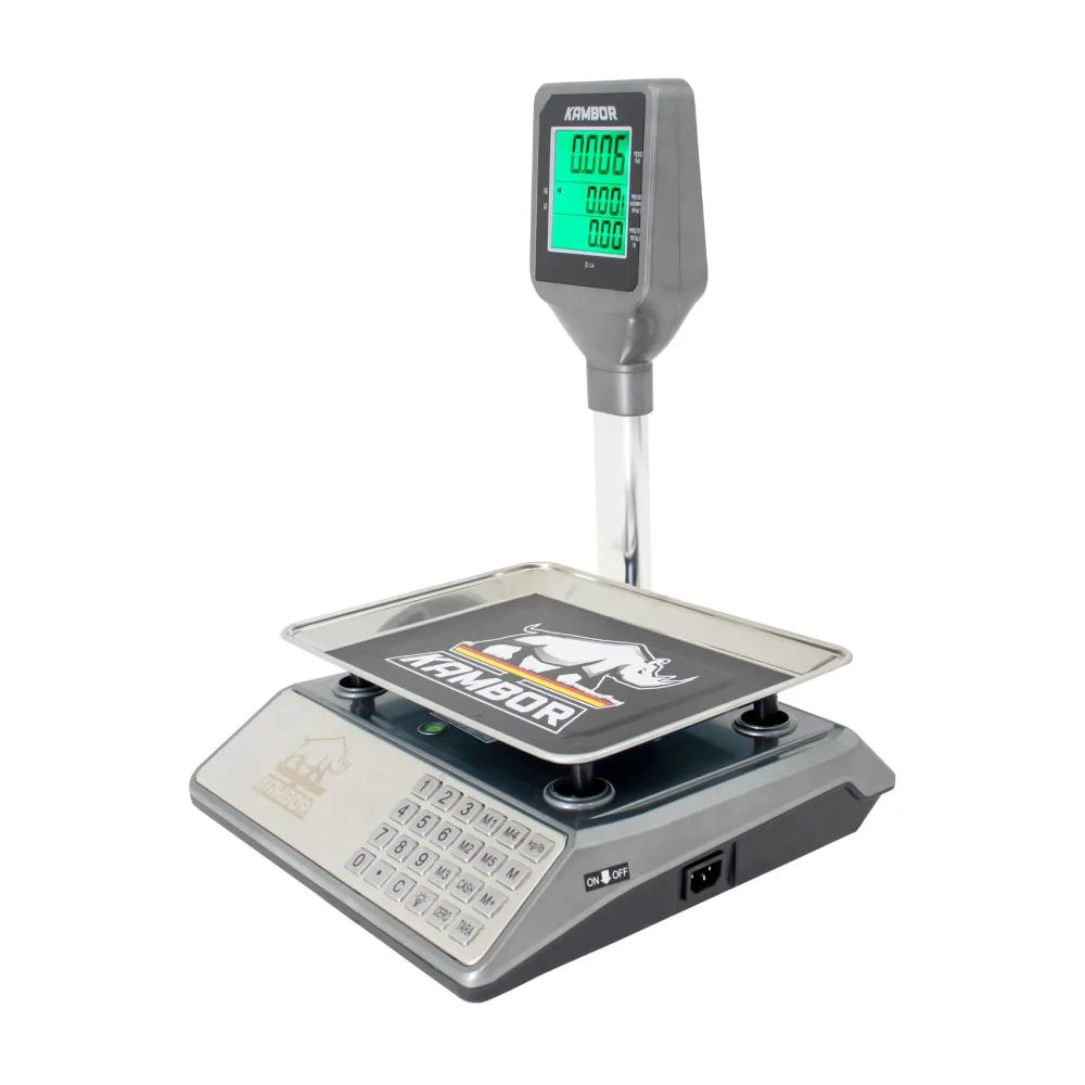 Balanza para Mercados Kambor ASC-KB-89B de 40 kilos