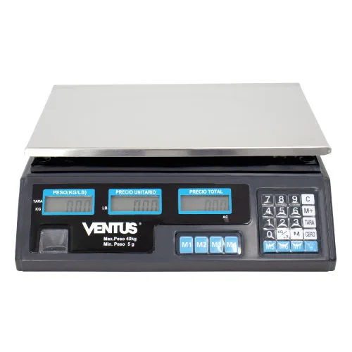 Balanza para Mini Market Ventus B40 de 40 Kilos