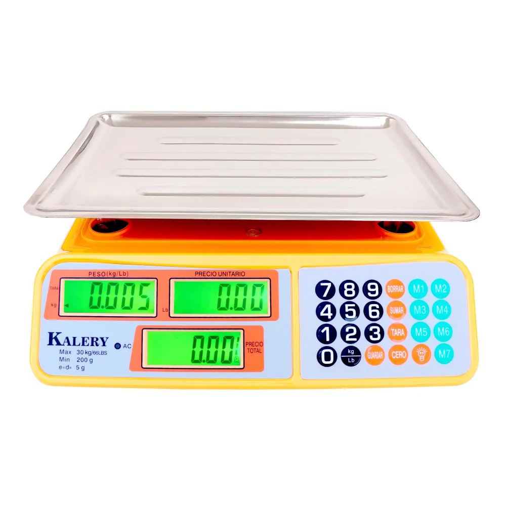 Balanza Para Ambulantes Kalery ACS-806T de 30 Kilos