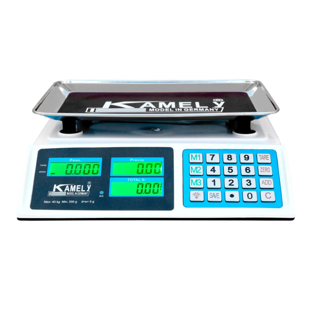 Balanza Para Bodegas Kamely ACS-A de 40 Kilos