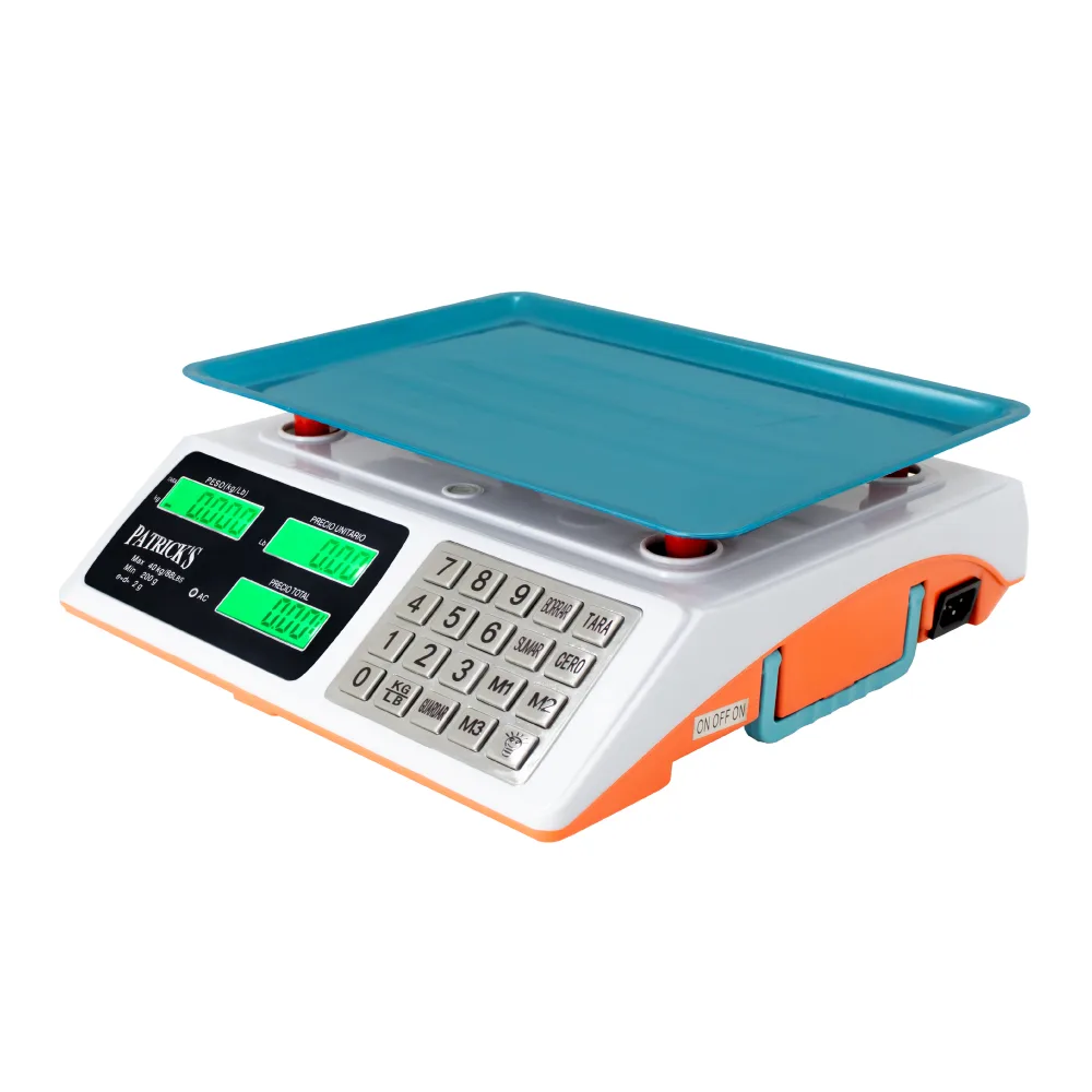 Balanza Para Mini Market Patrick's ACS-826 BT de 40 Kilos