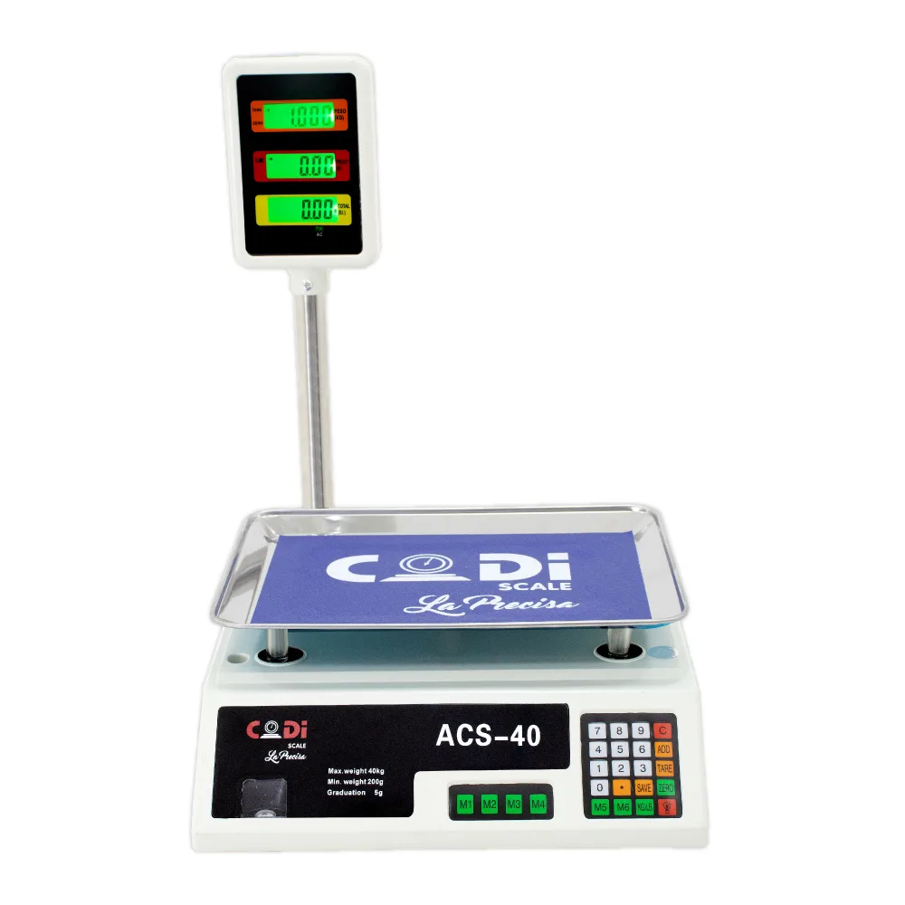 Balanza para Fruta Codi ACS-40 de 40 Kilos
