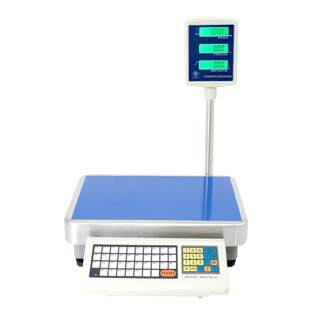 Balanza para Fruta Excell TBLP3-35 de 60 kilos