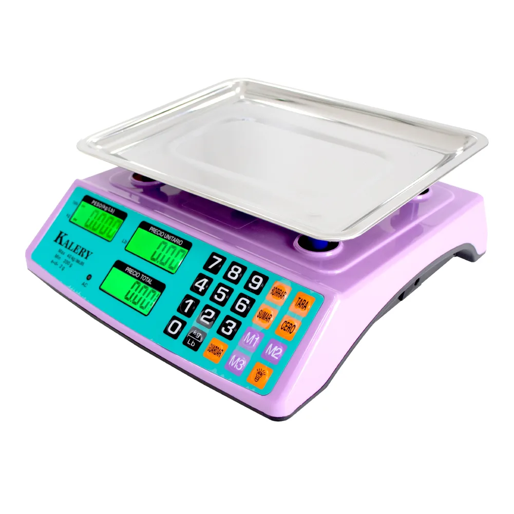 Balanzas Kalery ACS-702TG de 40 Kilos