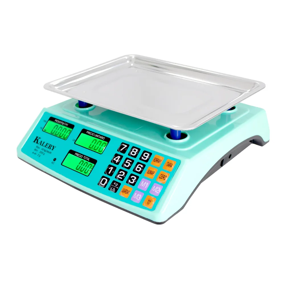 Balanzas Para Verduras Kalery ACS-702PG de 40 Kilos