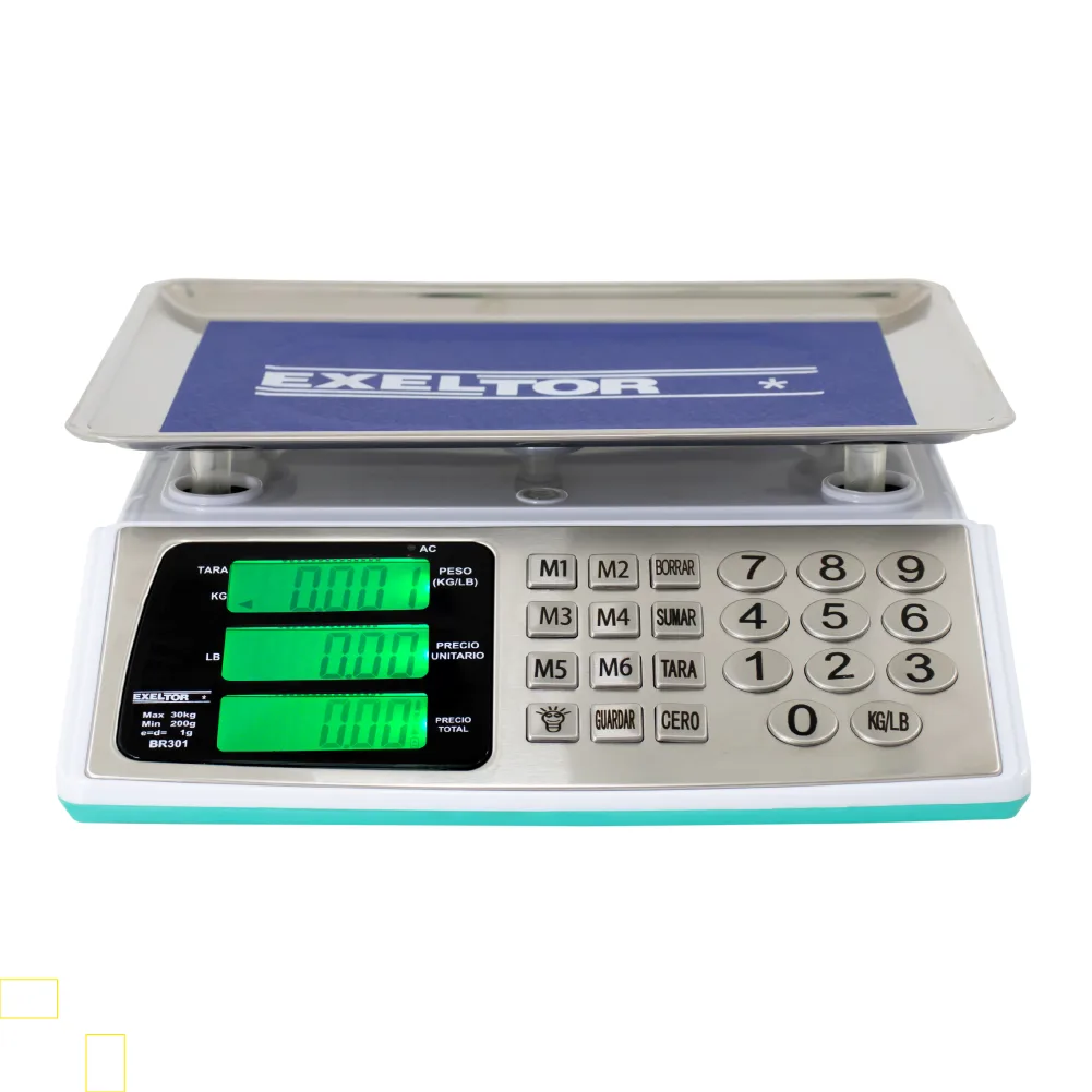 Balanzas para Fruta Exeltor br301 de 30 Kilos