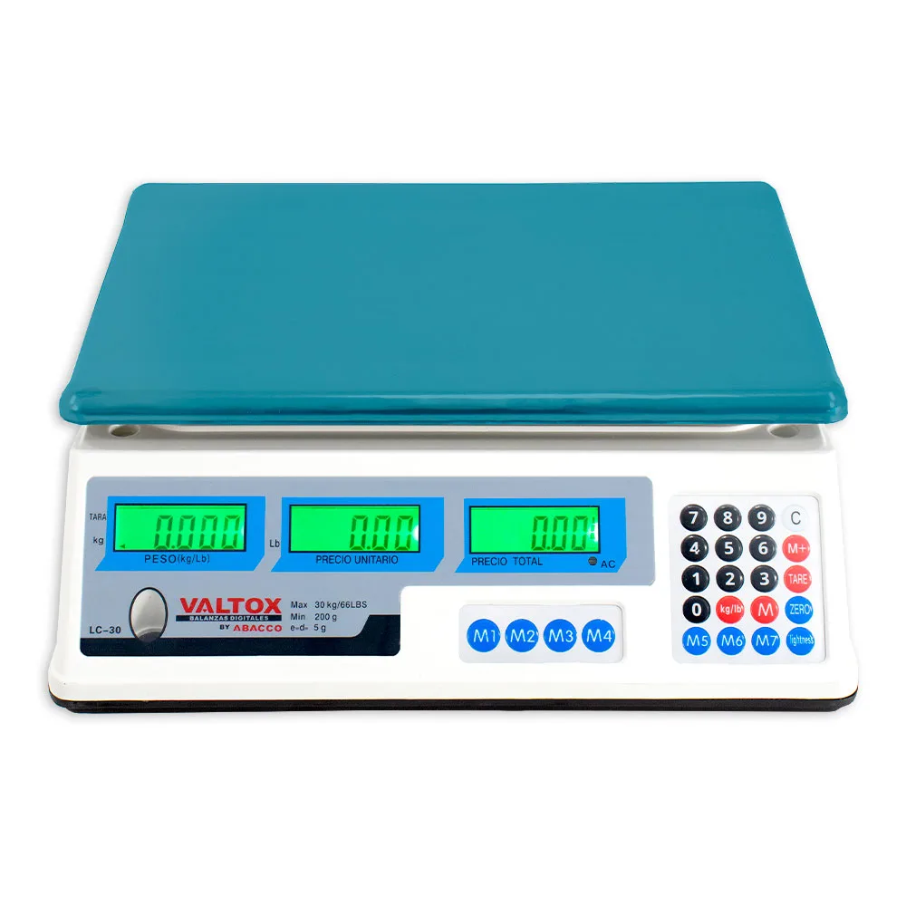 Balanza Para Pesar Pollo Valtox LC-30 de 30 Kilos