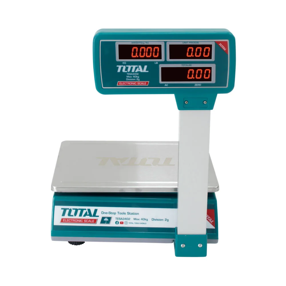 Balanza para Mini Market Total Tesa 3402 de 40 kilos