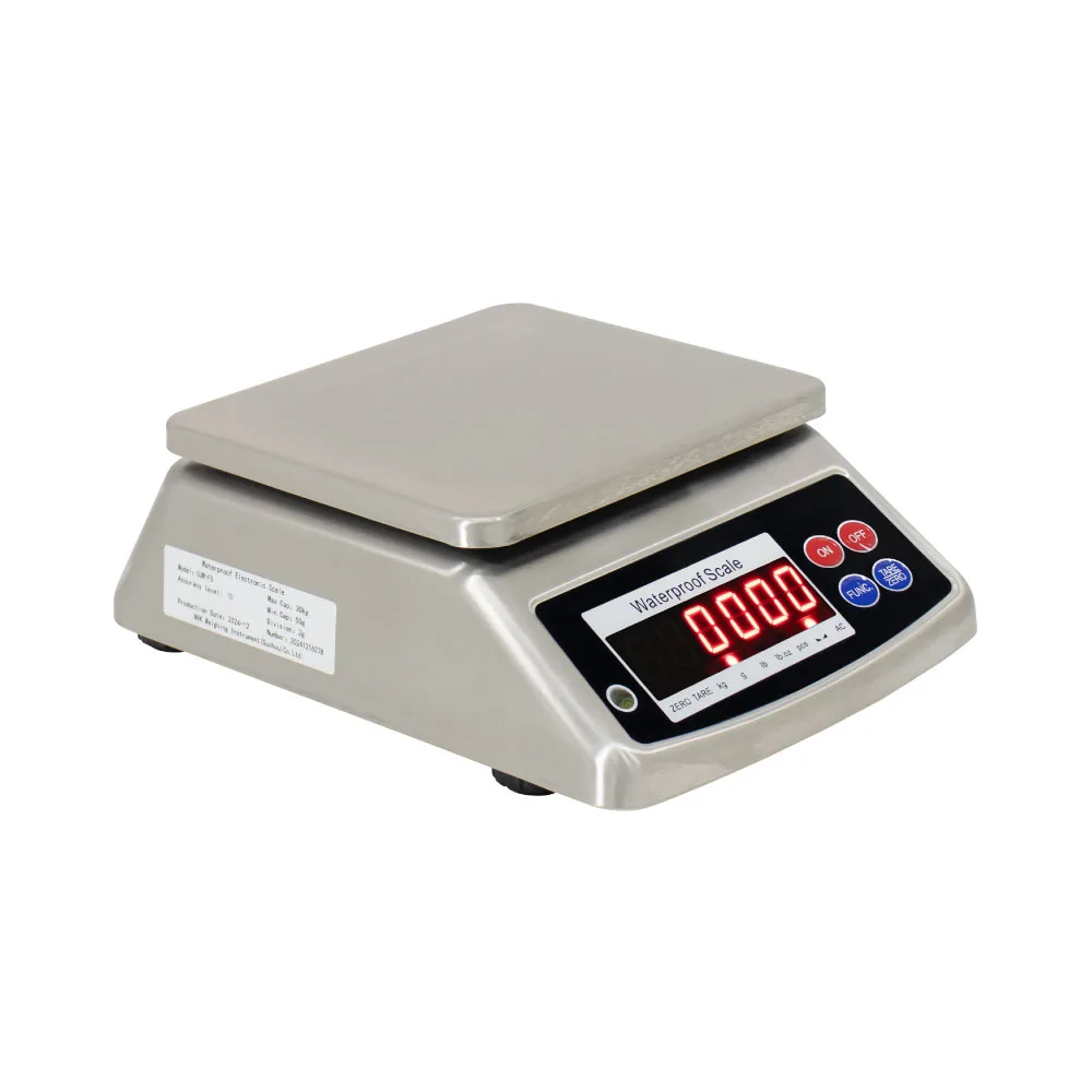 Balanza A prueba de Agua WATERPROOF UJW-FS de 30 Kilos