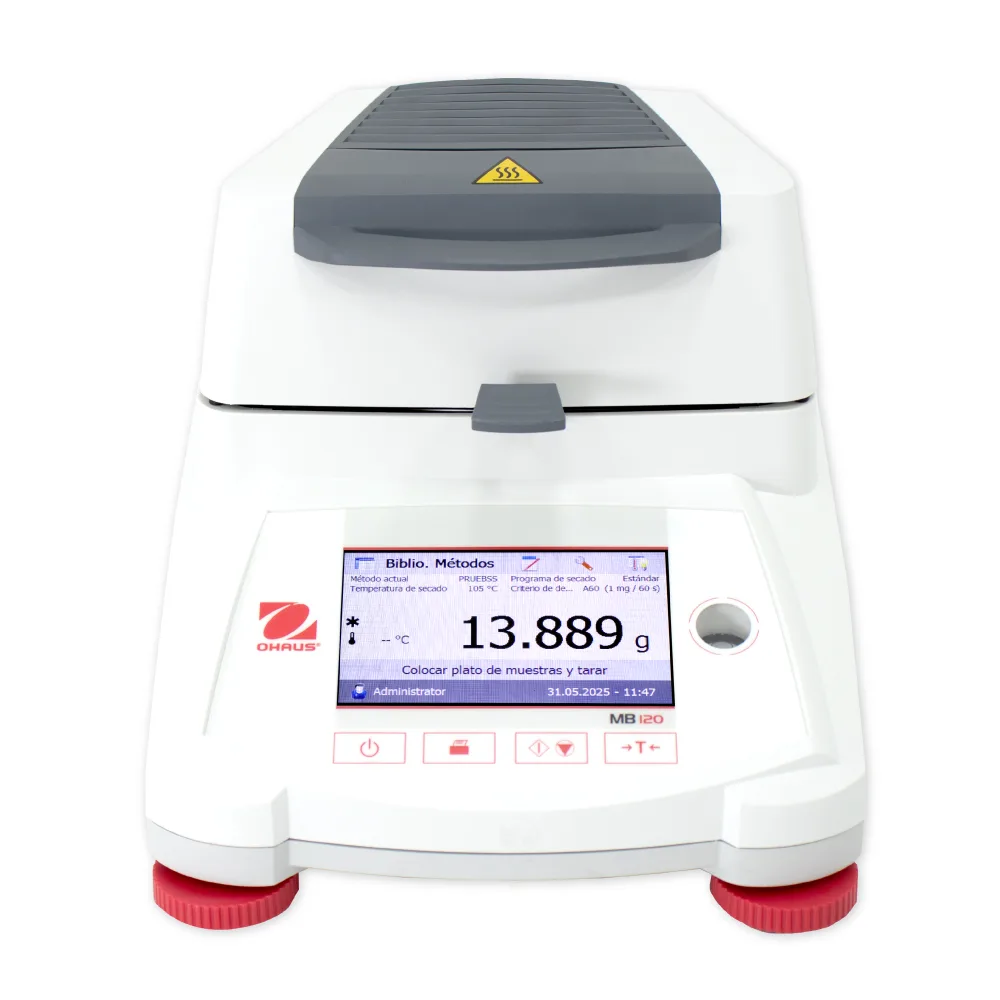 Balanza Para Medir Humedad Ohaus MB120 de 120 Gramos