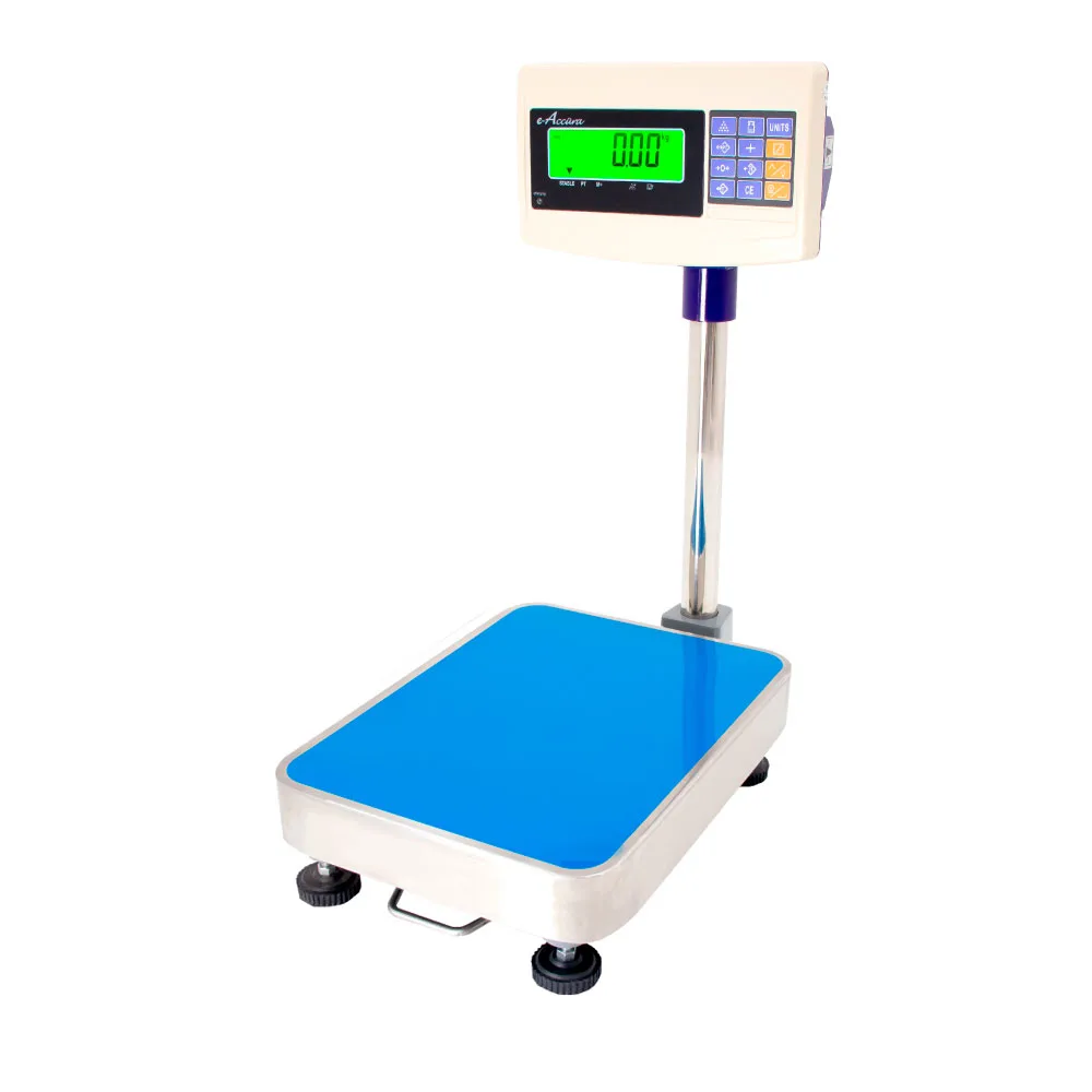 Calibración de Balanza de plataforma e-Accura Sb53 de 150 kilos