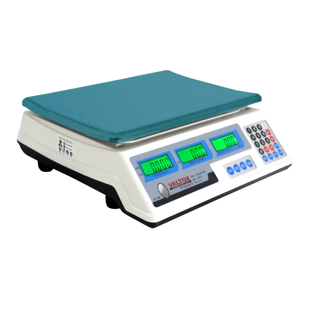 Calibración de Balanzas Valtox LC-30 de 30 Kilos