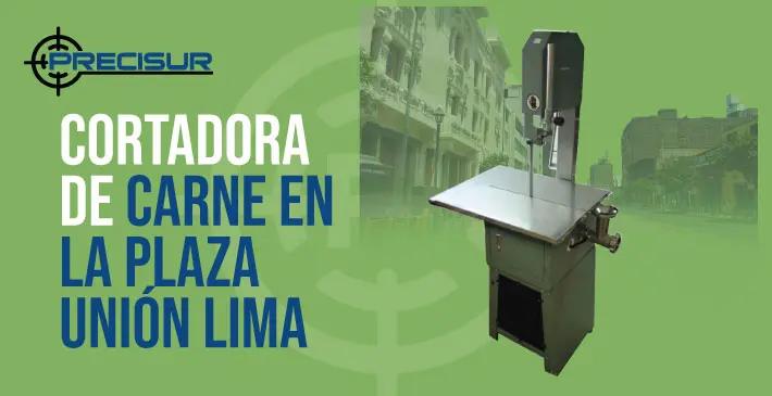 Cortadora de Carne en la plaza unión lima