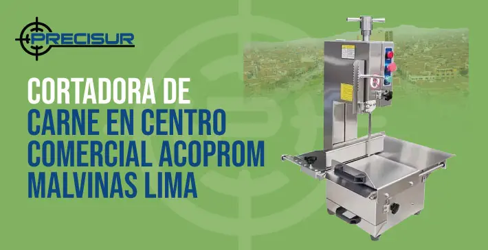 Cortadora de Carne centro comercial acoprom malvinas lima