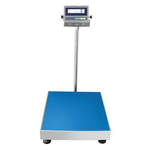 Balanza de Suelo Hand Free TP9901 Inox de 500 Kilos 60x46