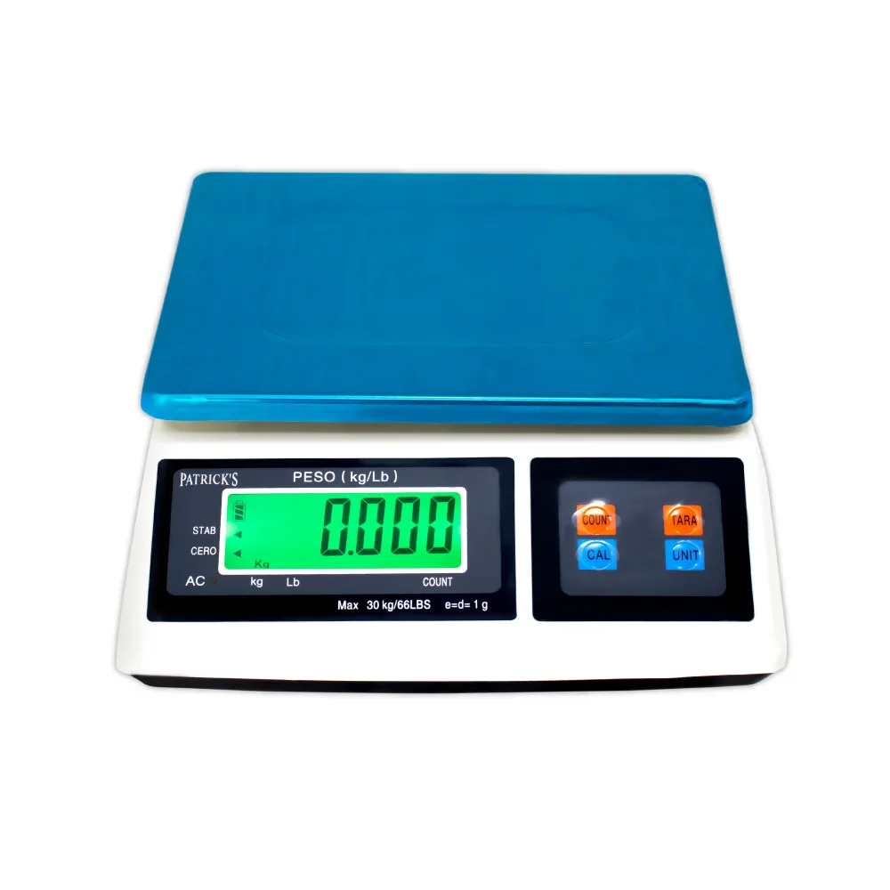 Báscula de Cocina Patrick's acs-708C de 30 Kilos